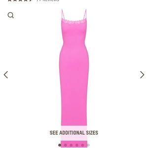 Skims fits everybody lace long slip dress